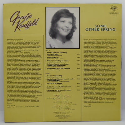 Greetje Kauffeld – Some Other Spring