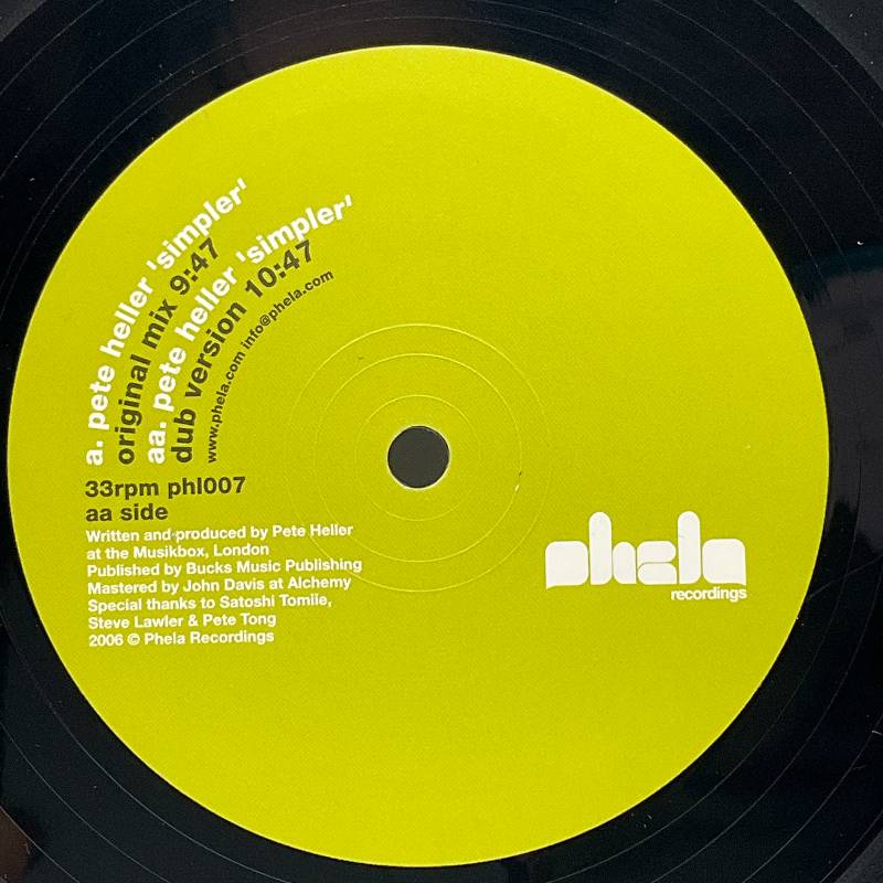 Pete Heller – Simpler