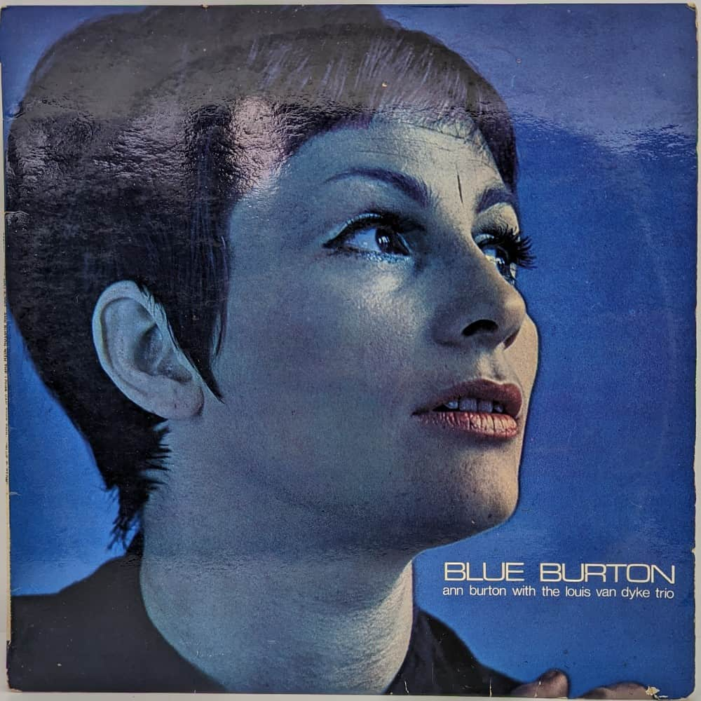 Ann Burton With The Louis Van Dyke Trio Blue Burton MUSTA LEVY