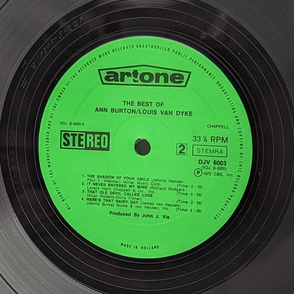 Ann Burton, Louis Van Dyke Trio - Collection