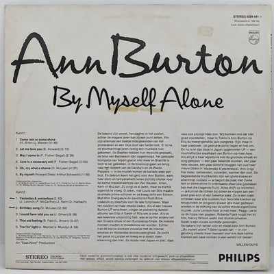 Ann Burton丨By Myself Alone