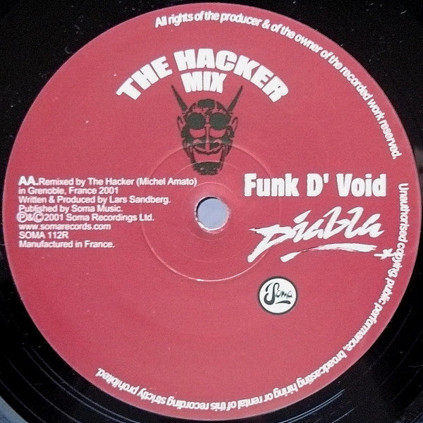 Funk D'Void – Diabla (Kevin Saunderson Mix / The Hacker Mix)