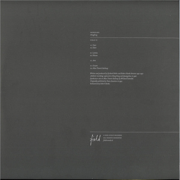 Monolake – Hongkong 2026.4 中旬入荷予定