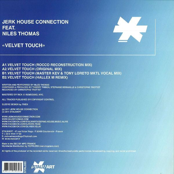 Jerk House Connection Feat. Niles Thomas丨Velvet Touch