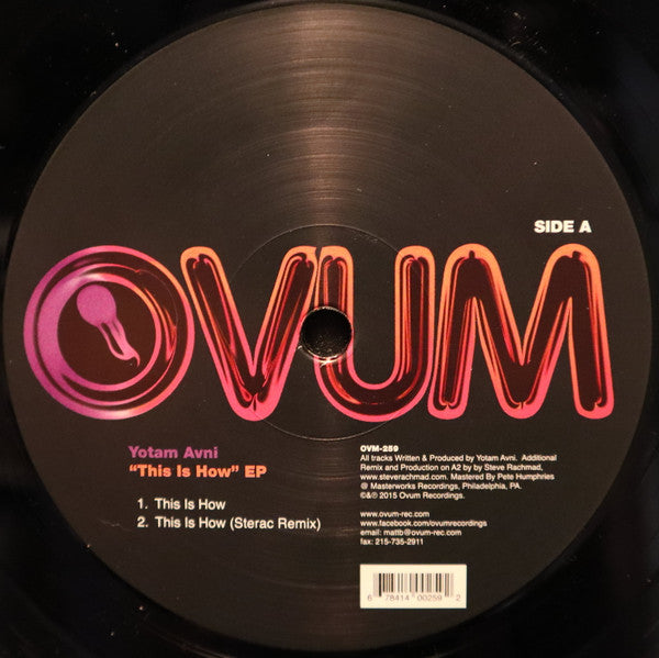 Yotam Avn - This Is How EP
