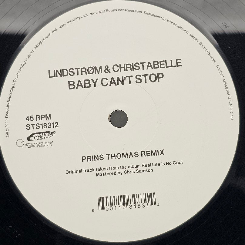 Lindstrøm And Christabelle – Baby Can't Stop