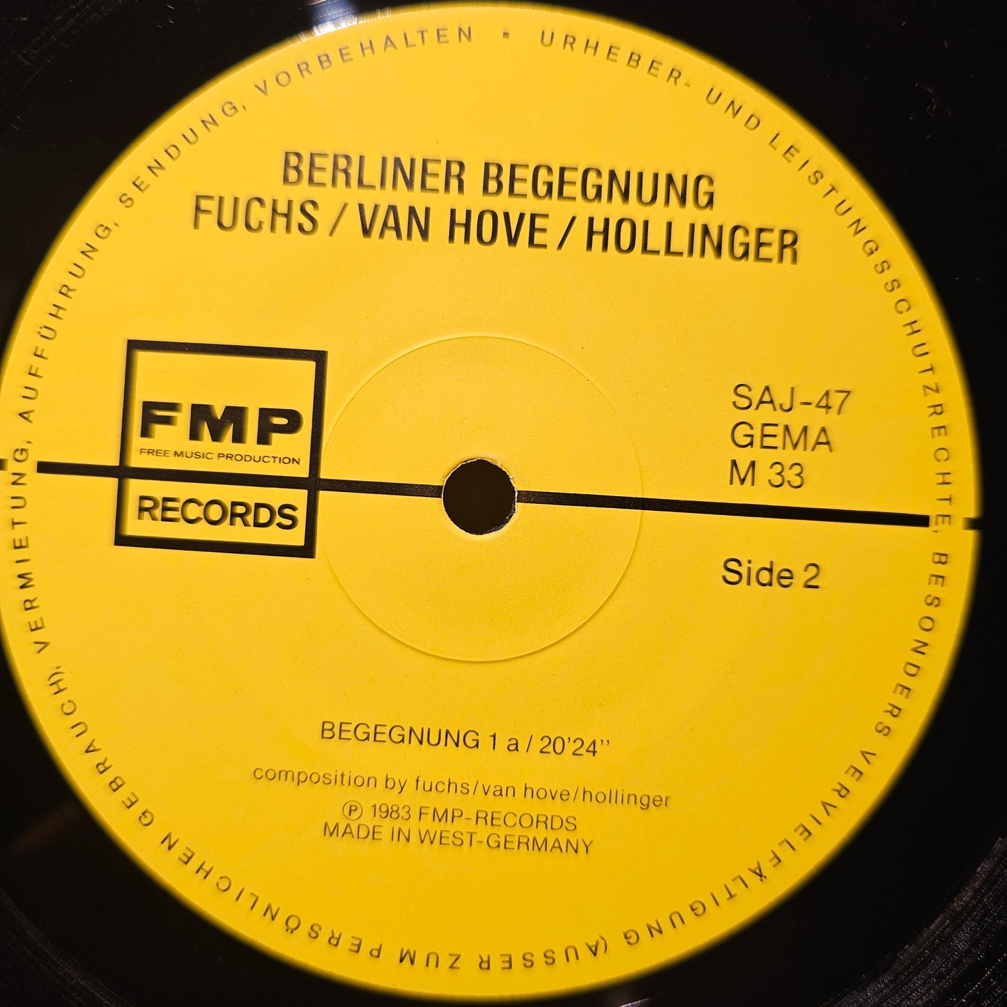 Fuchs, Van Hove, Hollinger – ML BB 1 – Berliner Begegnung
