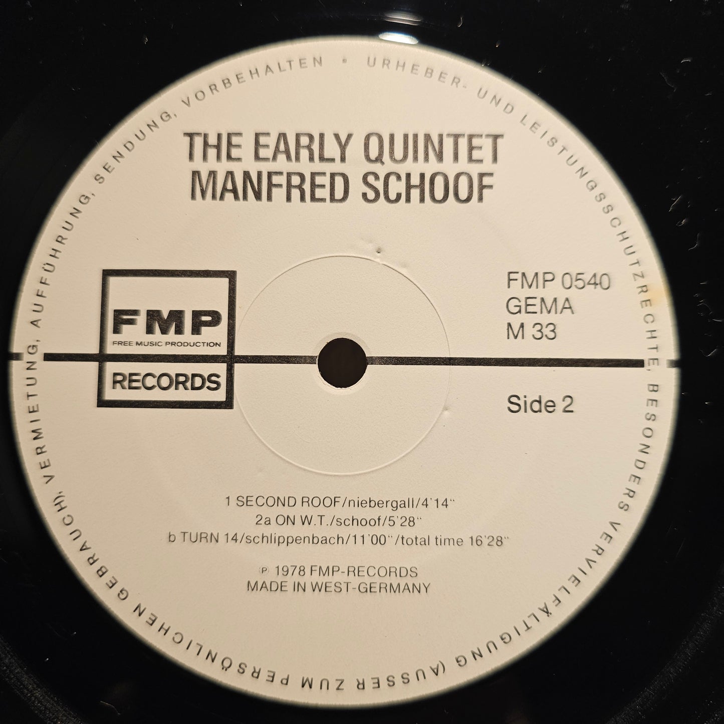 Manfred Schoof – The Early Quintet