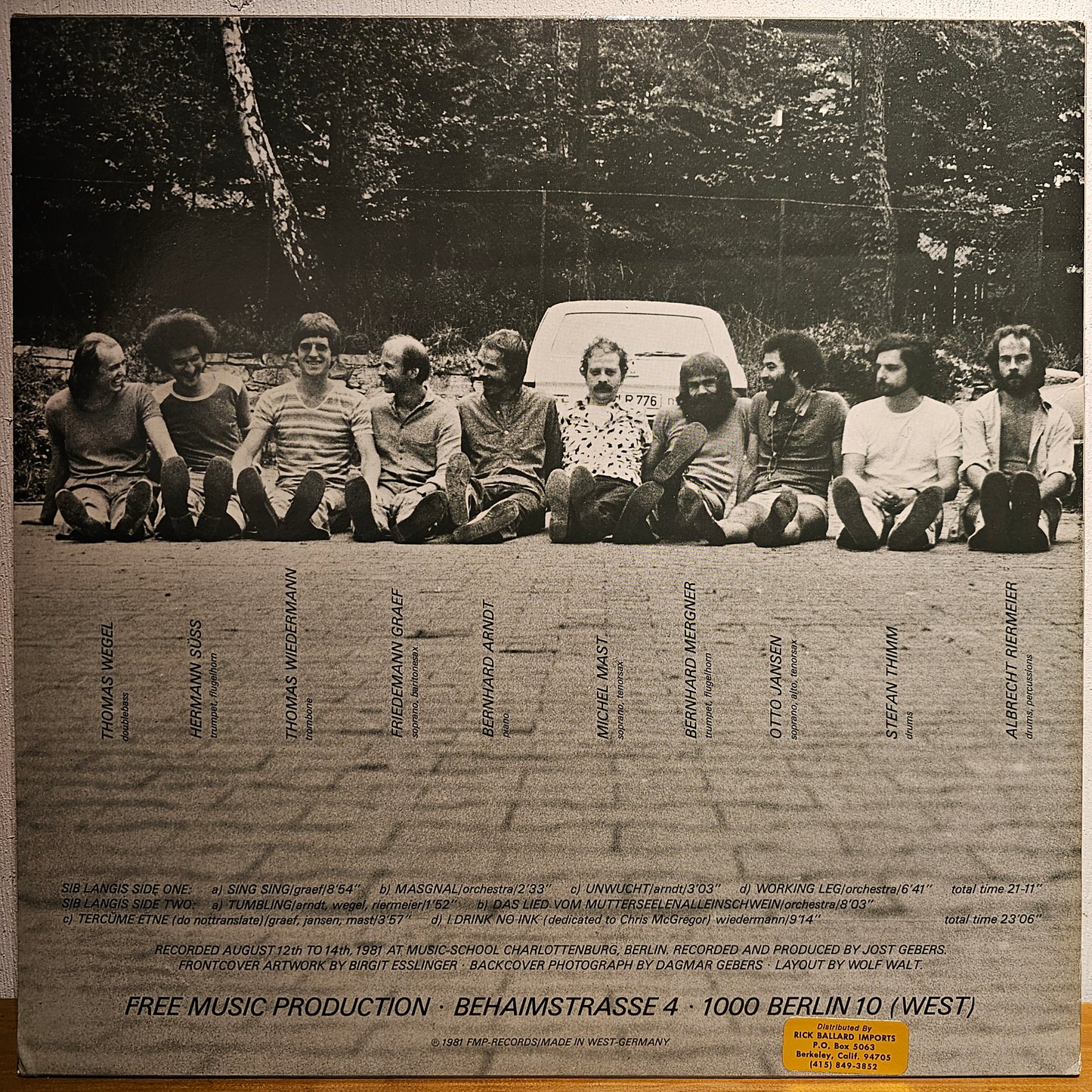 Schlippenbach Quartet – Anticlockwise