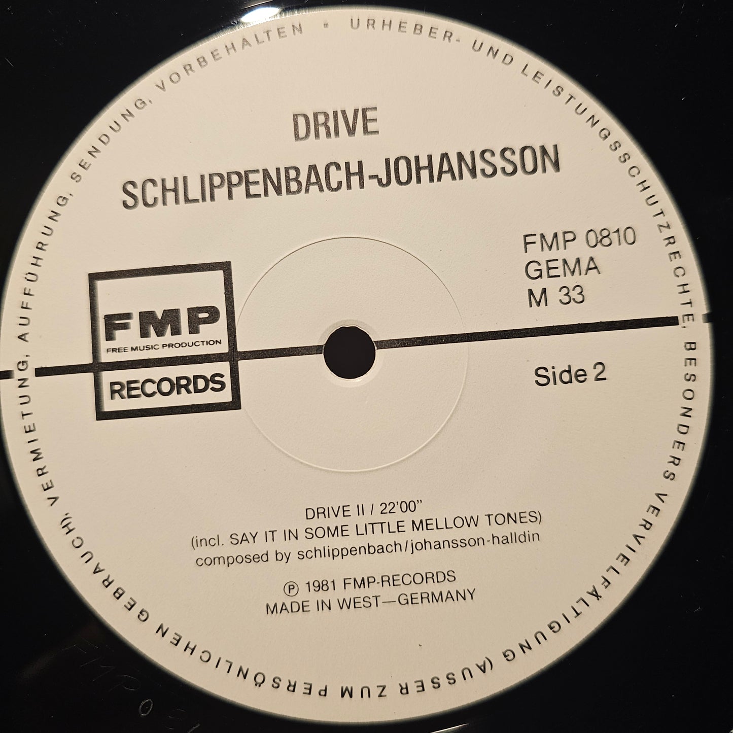Schlippenbach / Johansson – Drive