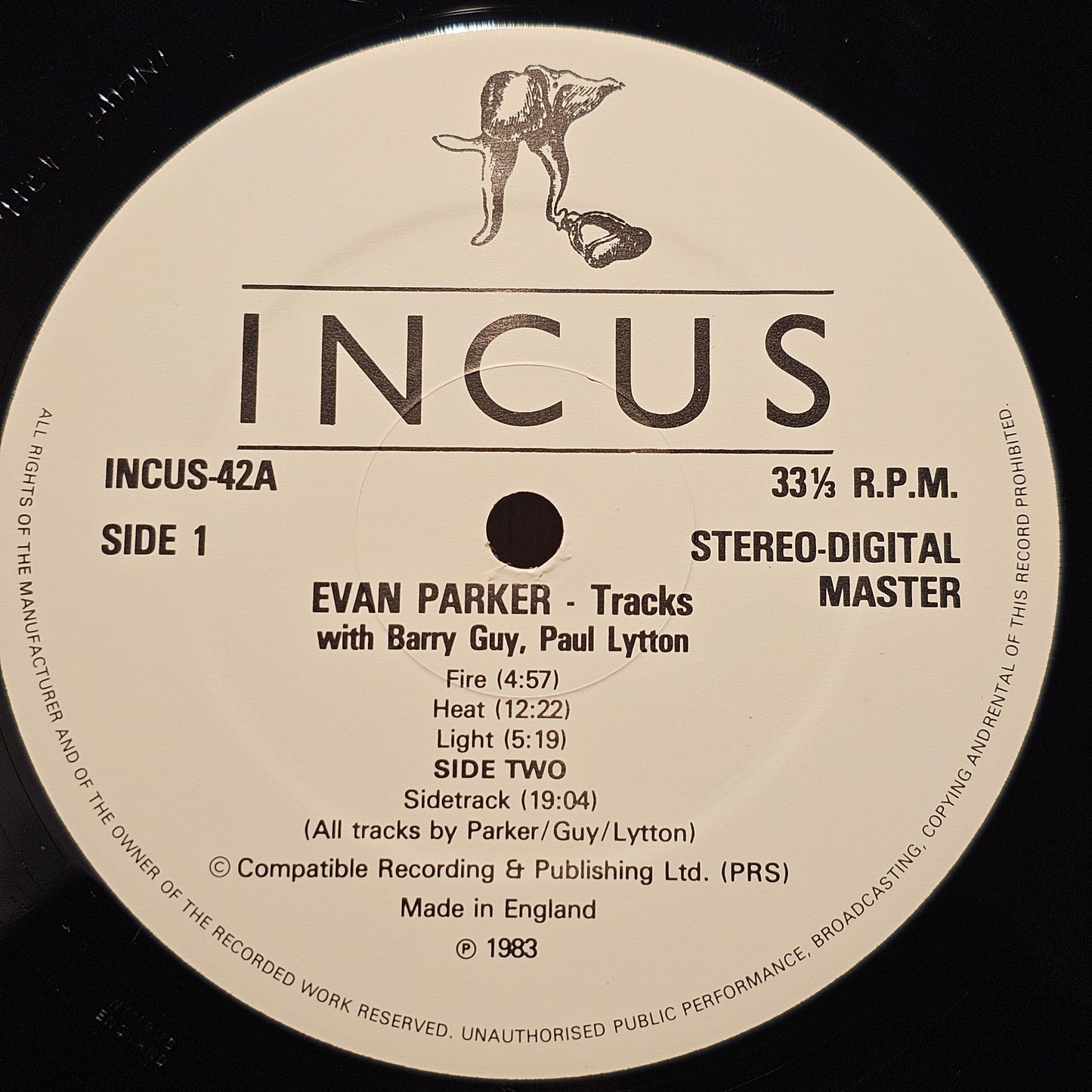 Evan Parker / Barry Guy / Paul Lytton – Tracks