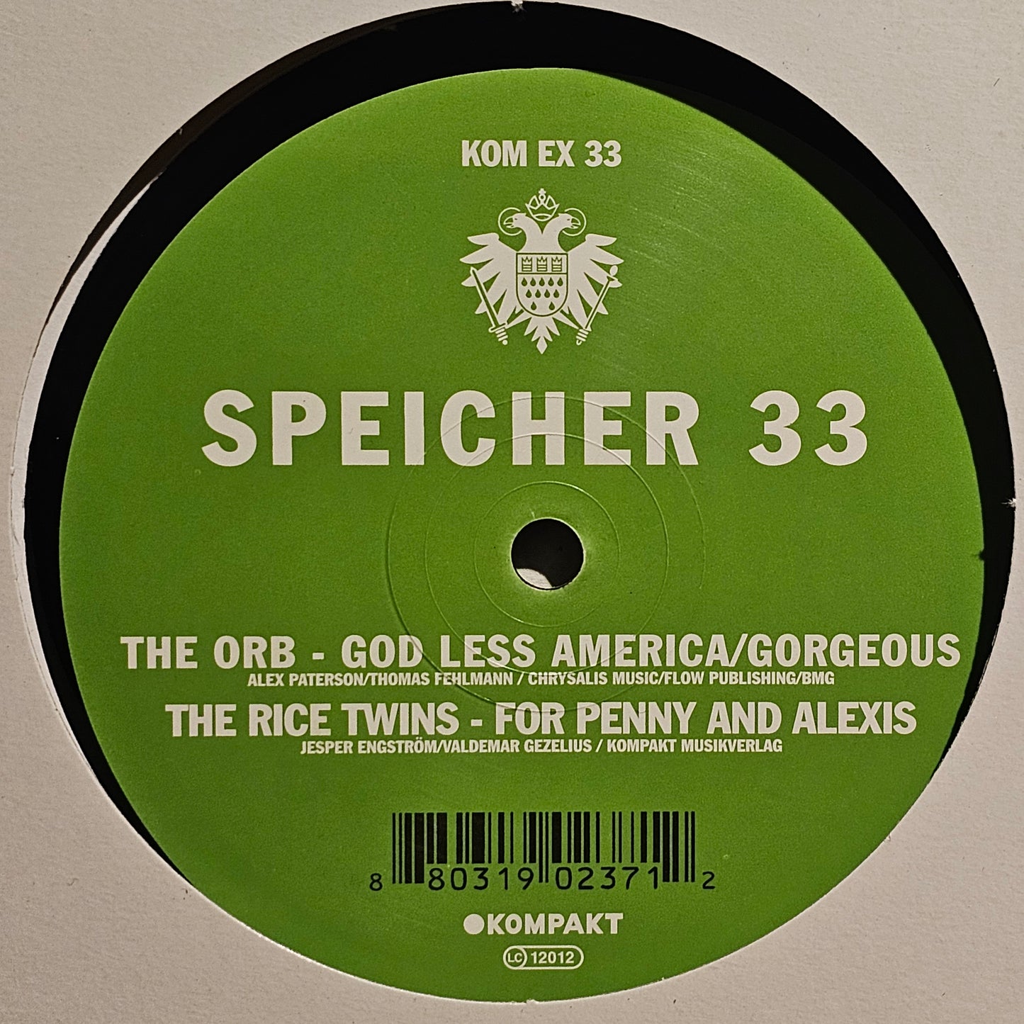 The Orb / The Rice Twins – Speicher 33
