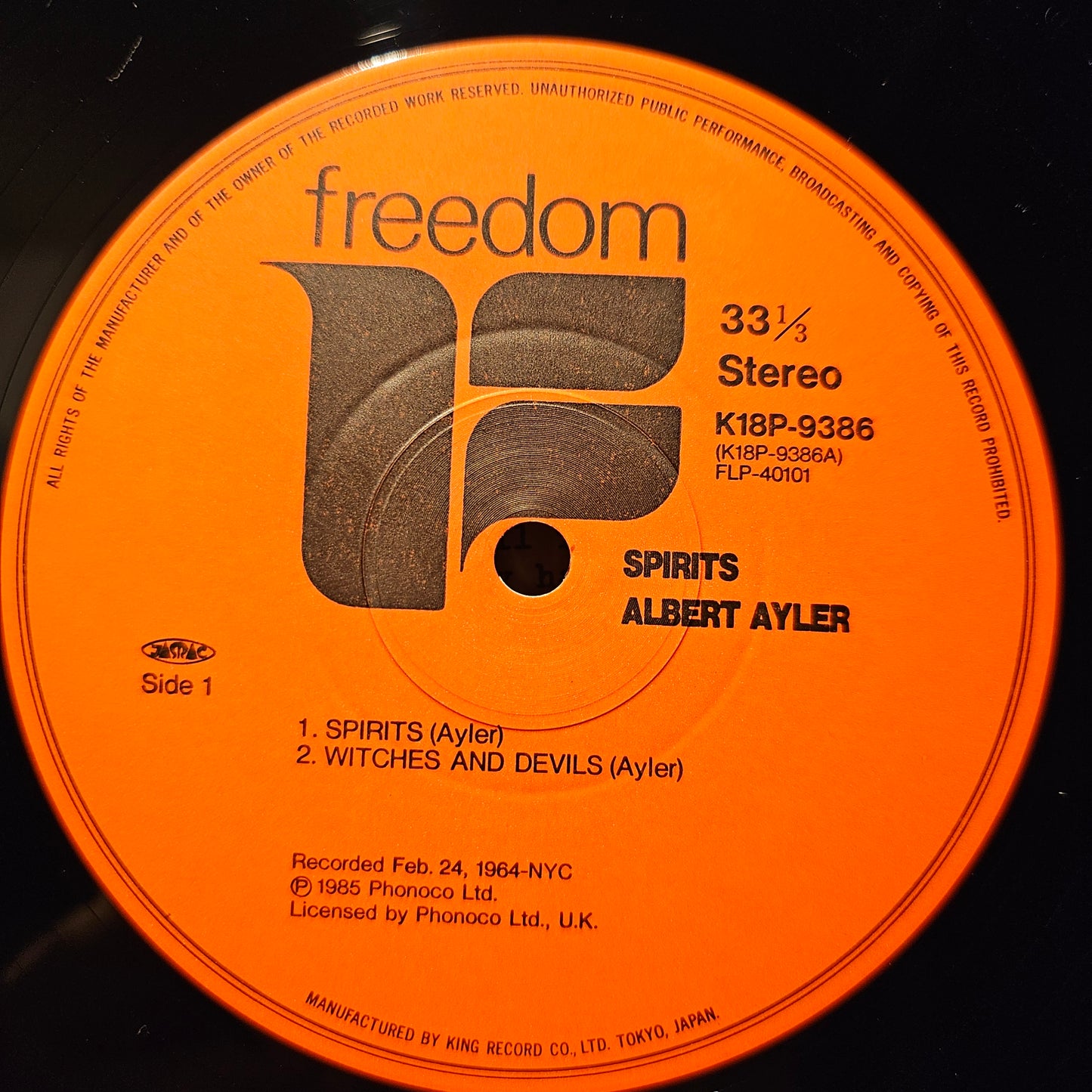 Albert Ayler – Spirits