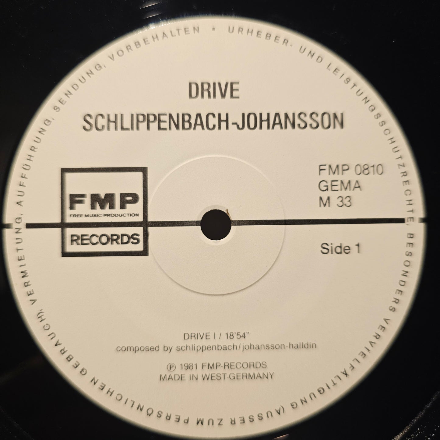 Schlippenbach / Johansson – Drive