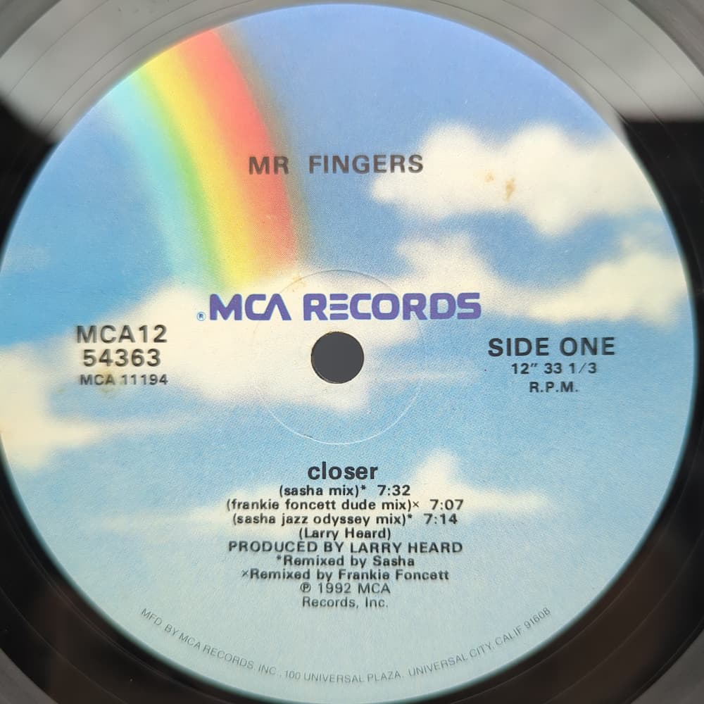 Mr Fingers|Closer