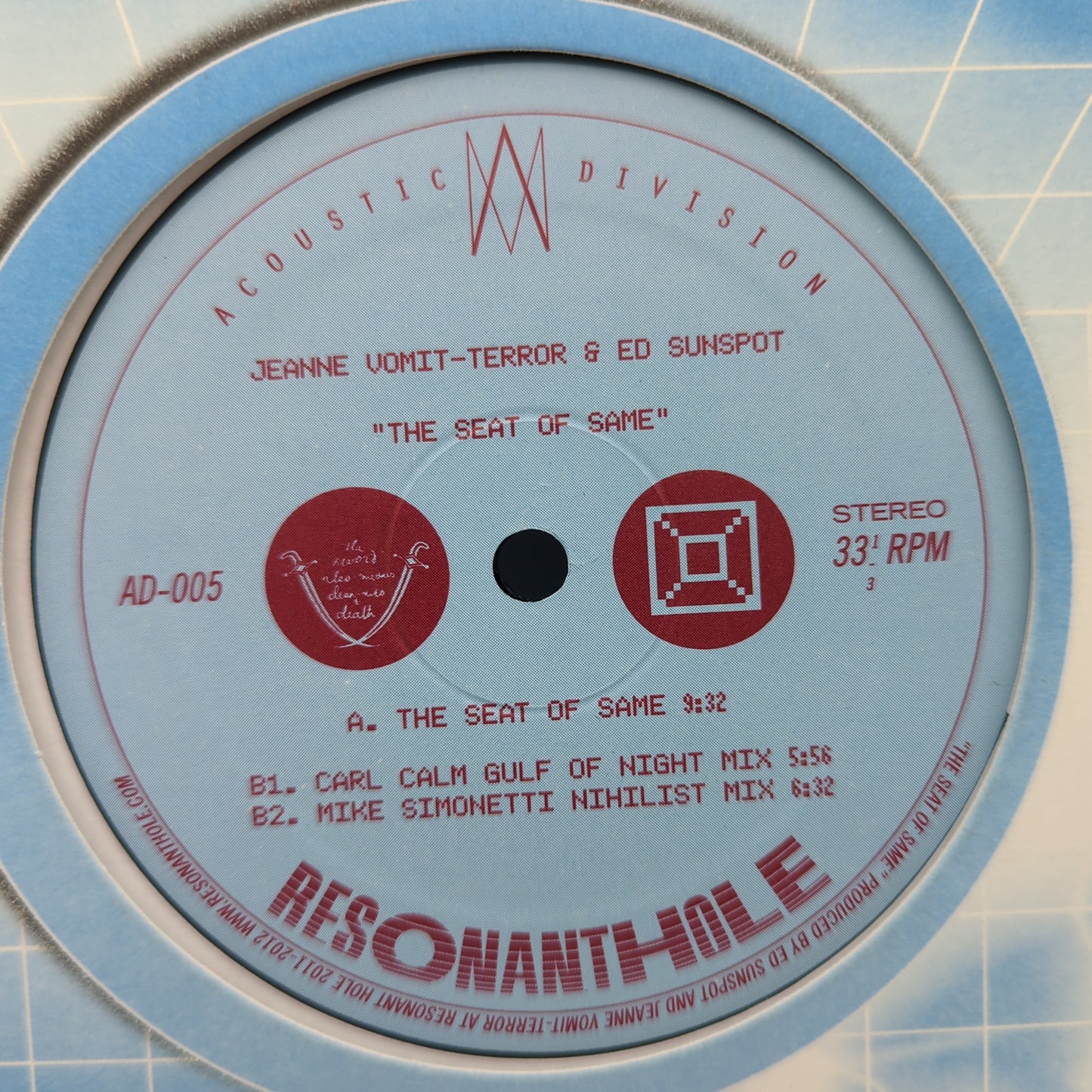 Jeanne Vomit-Terror & Ed Sunspot - The Seat Of Same