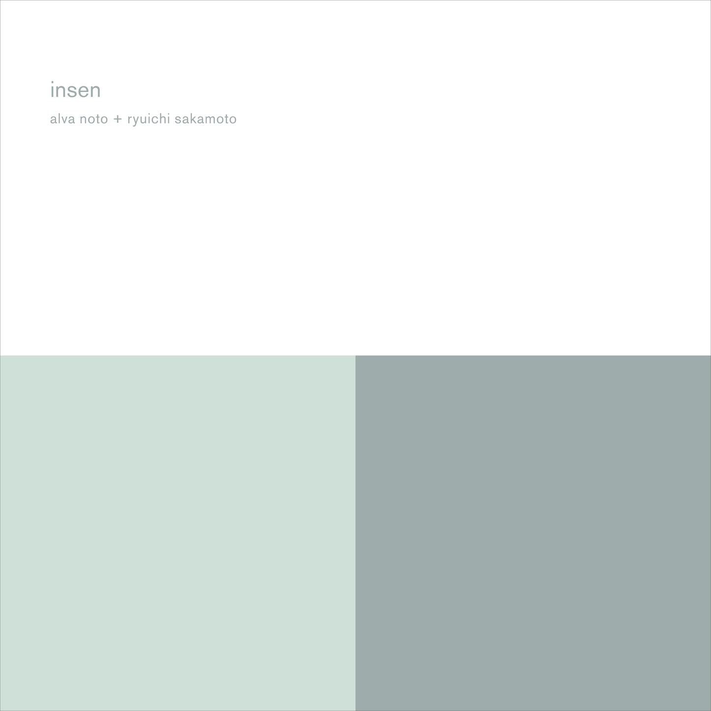 Alva Noto + Ryuichi Sakamoto 坂本龍一 - Insen (Re-master)