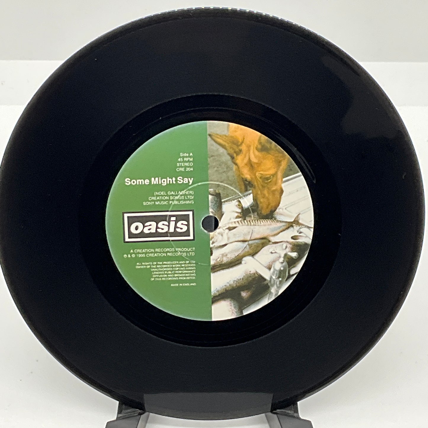 Oasis オアシス Some Might Say|Creation Records CRE 204