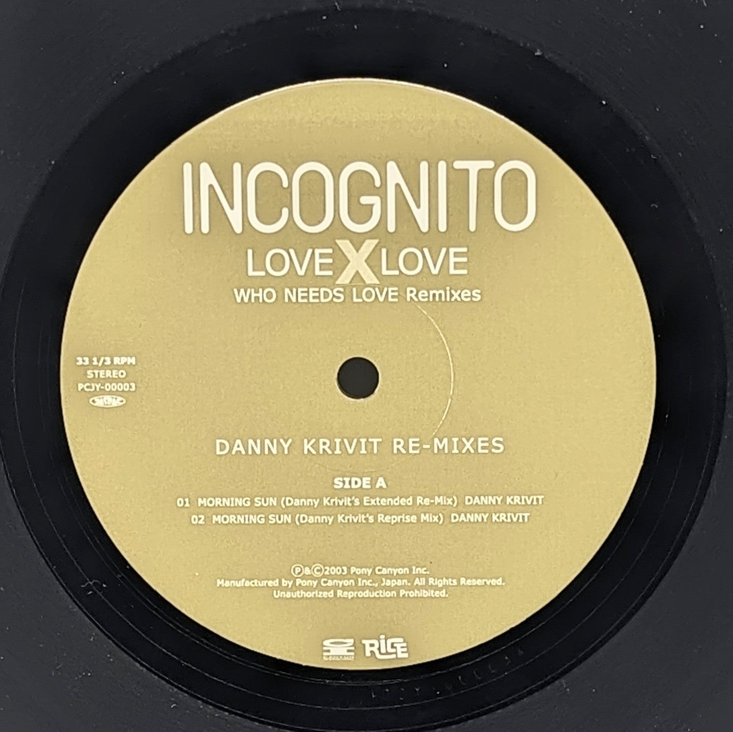 Incognito|Love X Love (Who Needs Love Remixes Part 1)