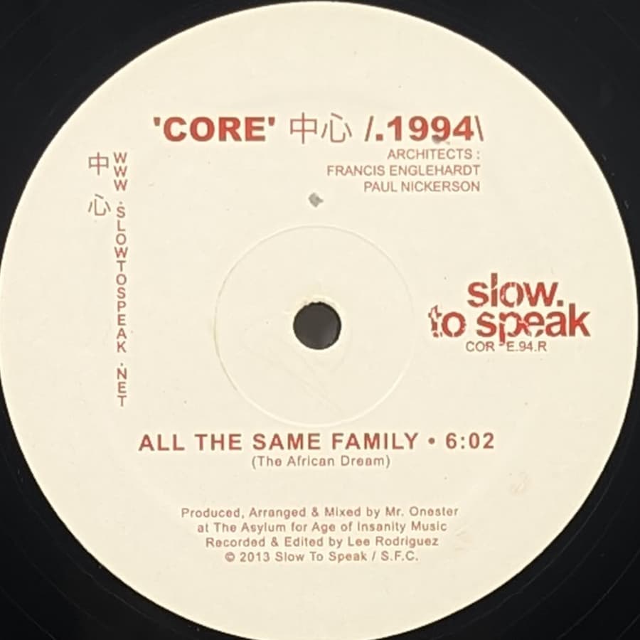 The African Dream|'Core' 中心 /.1994\ : Makin' A Living