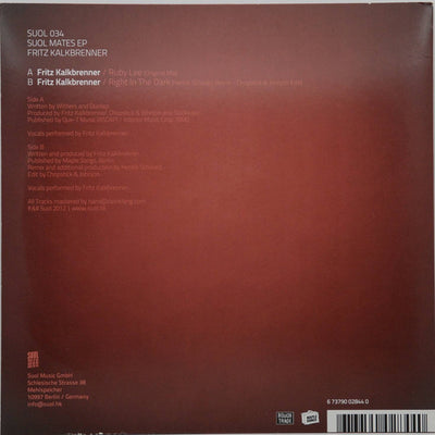 Fritz Kalkbrenner|Suol Mates EP