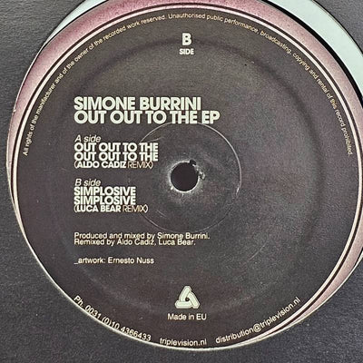 Simone Burrini – Out Out To The EP