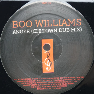 Boo Williams – Anger / Flashback