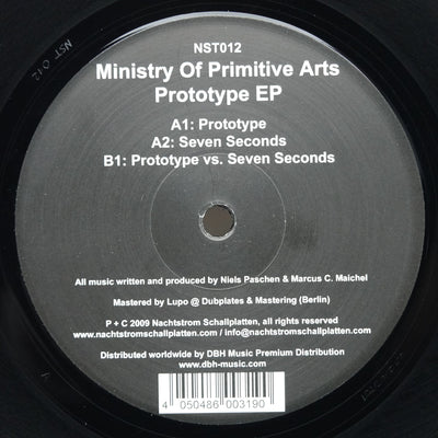 Ministry Of Primitive Arts – Prototype EP