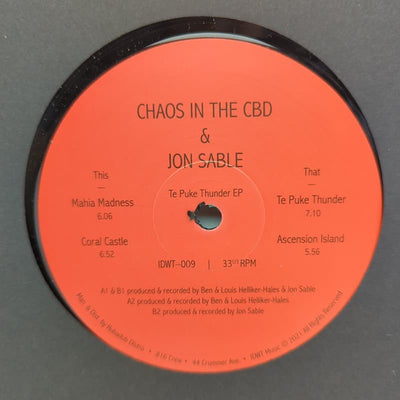 Chaos In The CBD & Jon Sable – Te Puke Thunder EP
