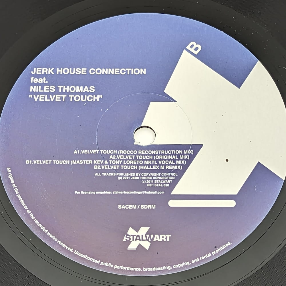 Jerk House Connection Feat. Niles Thomas丨Velvet Touch