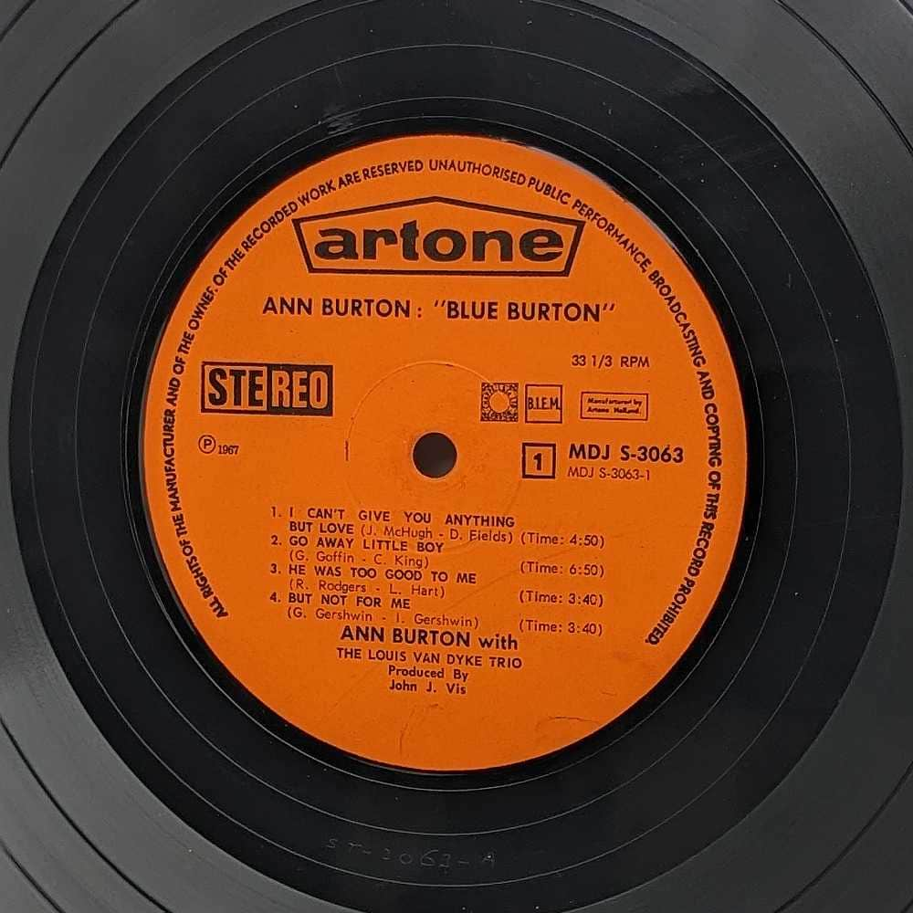 Ann Burton Blue Burton レコード LP アン・バートン - 通販 - www