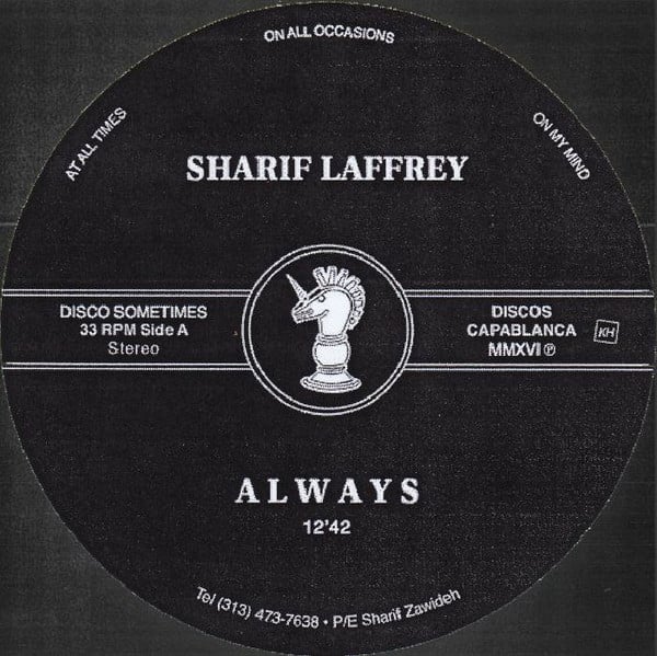 Sharif Laffrey丨Always