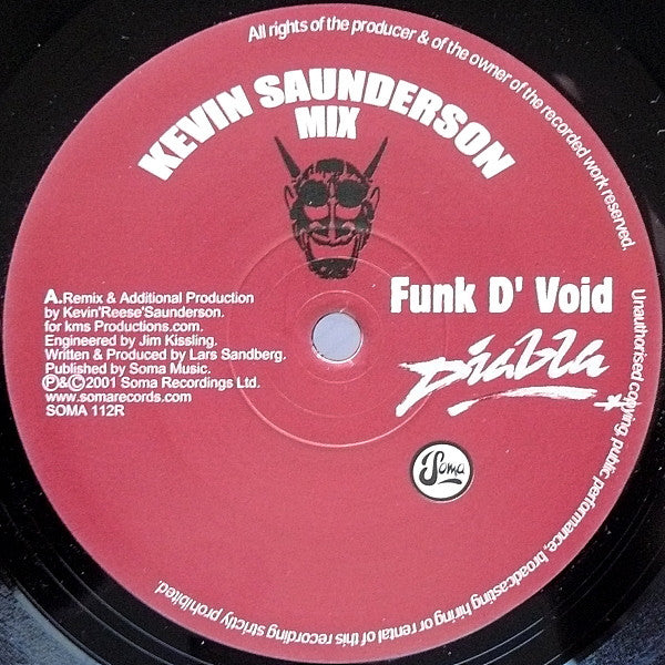 Funk D'Void – Diabla (Kevin Saunderson Mix / The Hacker Mix)