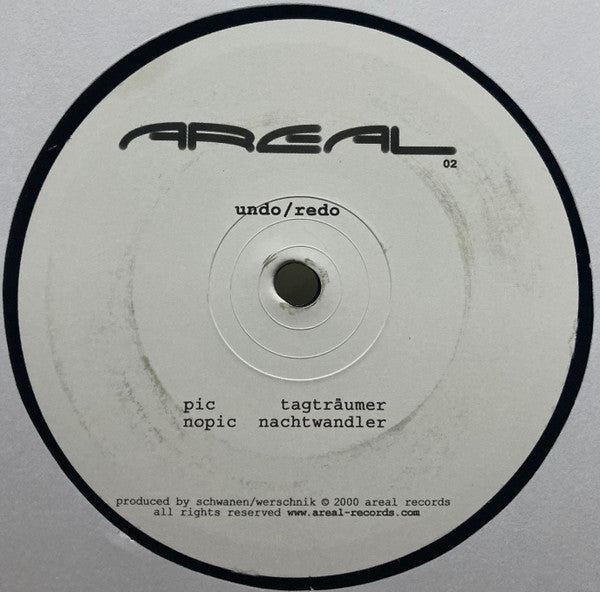 Undo/Redo – Tagtraeumer / Nachtwandler