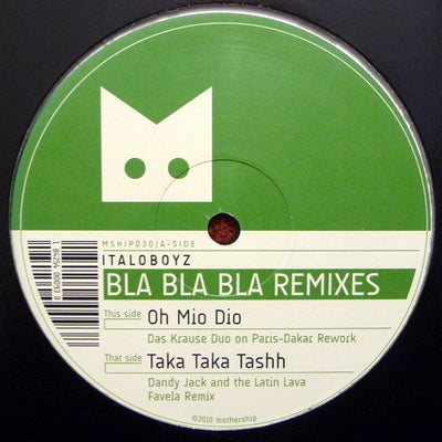 Italoboyz – Bla Bla Bla Remixes