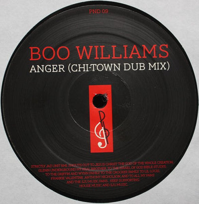Boo Williams – Anger / Flashback