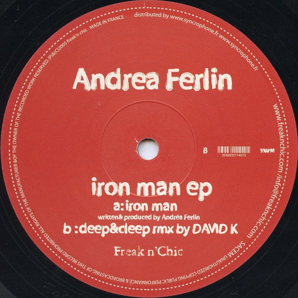 Andrea Ferlin – Iron Man EP