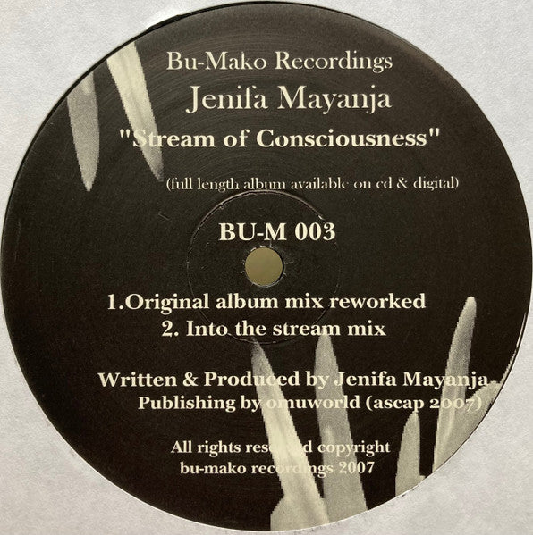 Jenifa Mayanja – Stream Of Consciousness