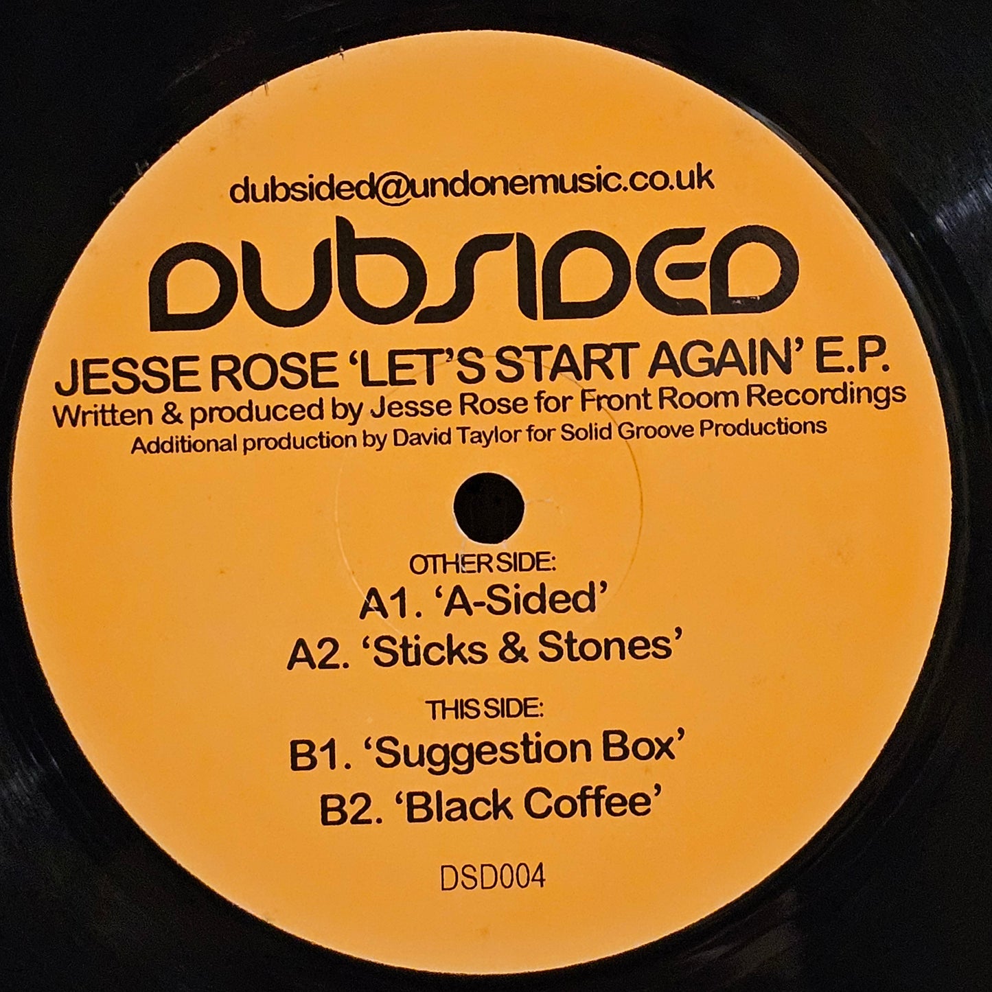 Jesse Rose – Let's Start Again EP