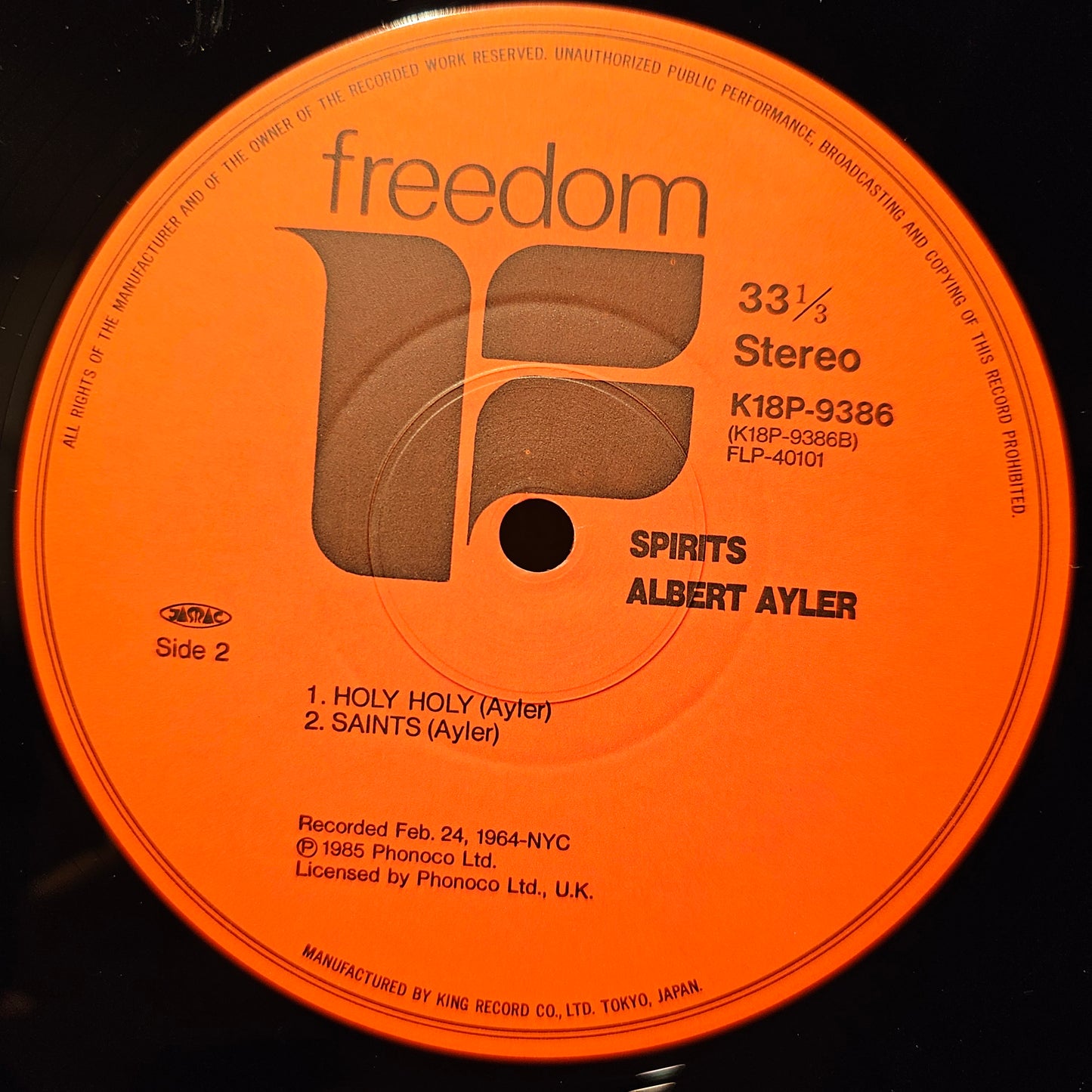 Albert Ayler – Spirits