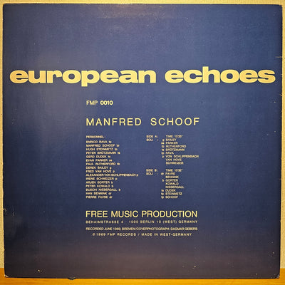 Manfred Schoof – European Echoes