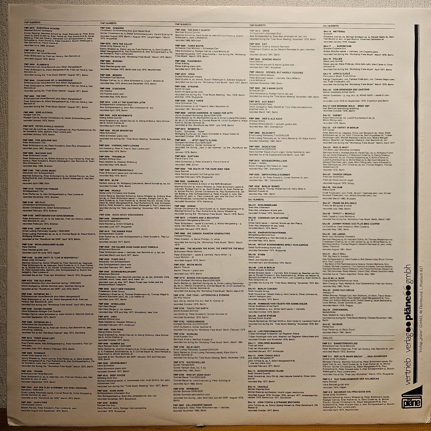 M.L.A. 'Blek' ‎– Blek