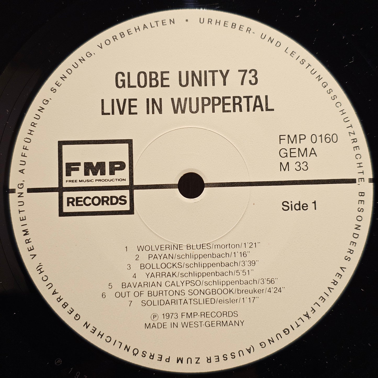 Globe Unity 73 – Live In Wuppertal