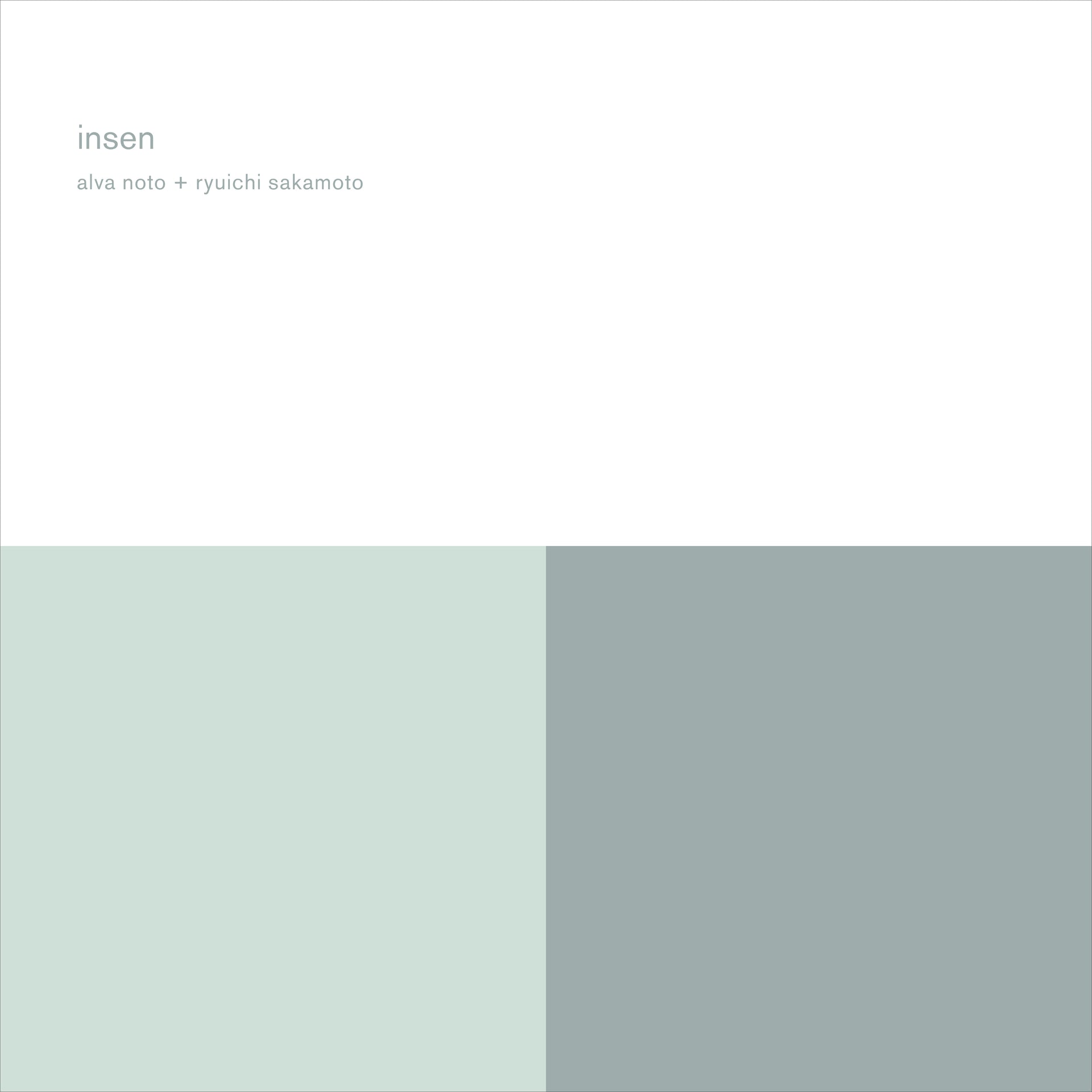 Alva Noto + Ryuichi Sakamoto 坂本龍一 - Insen (Re-master) – MUSTA 