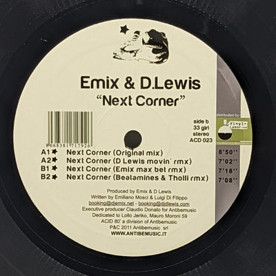 Emix & D.Lewis｜Next Corner