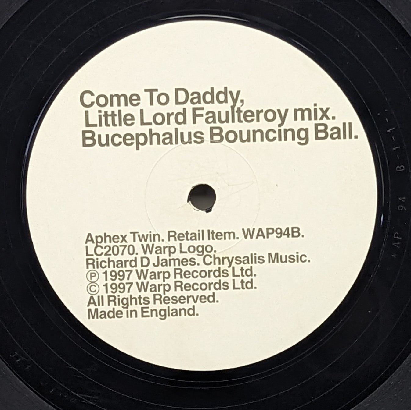 Aphex Twin - Come To Daddy – MUSTA LEVY -music base-