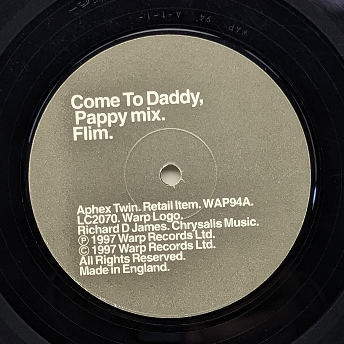 Aphex Twin - Come To Daddy – MUSTA LEVY -music base-